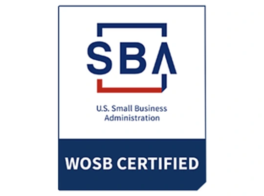 SBA Women-Owned Small Business certification logo